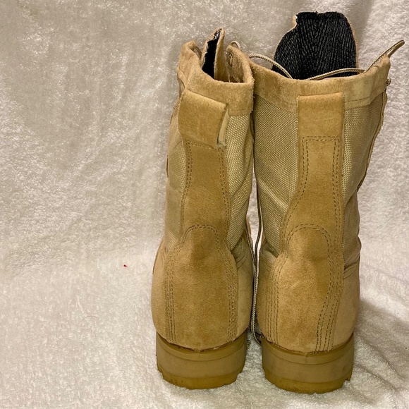 Belleville US Army Flight Combat Vehicle Crewman Boots Size 11 Regular main image 7
